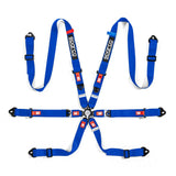 Harness Competition H-2 PU 6P 2" Blue