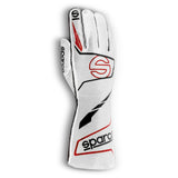 Racing Gloves Sparco Futura White