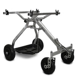 Kart Trolley 4WD - Evolution Aluminium with brake