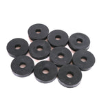 Kumialuslaatta 6x20mm Musta 10-pakkaus