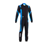 Karting Suit Sparco Thunder Advanced Black/Blue