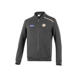 Collegepaita Sparco Gulf zip Harmaa