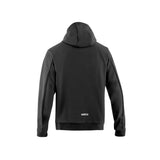 Jacket Hooded Softshell Black
