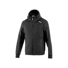 Jacket Hooded Softshell Black