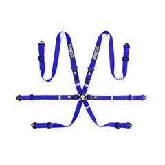 Harness Sparco Competition H-2 PD Steel Blue
