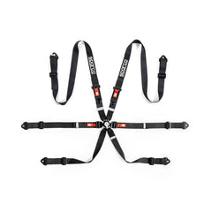 Harness Sparco Competition H-2 PD Steel Black