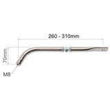Istuintuet ovat säädettävissä välillä 280-330 mm.